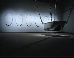 Photo of Taras Polataiko’s installation Cradle